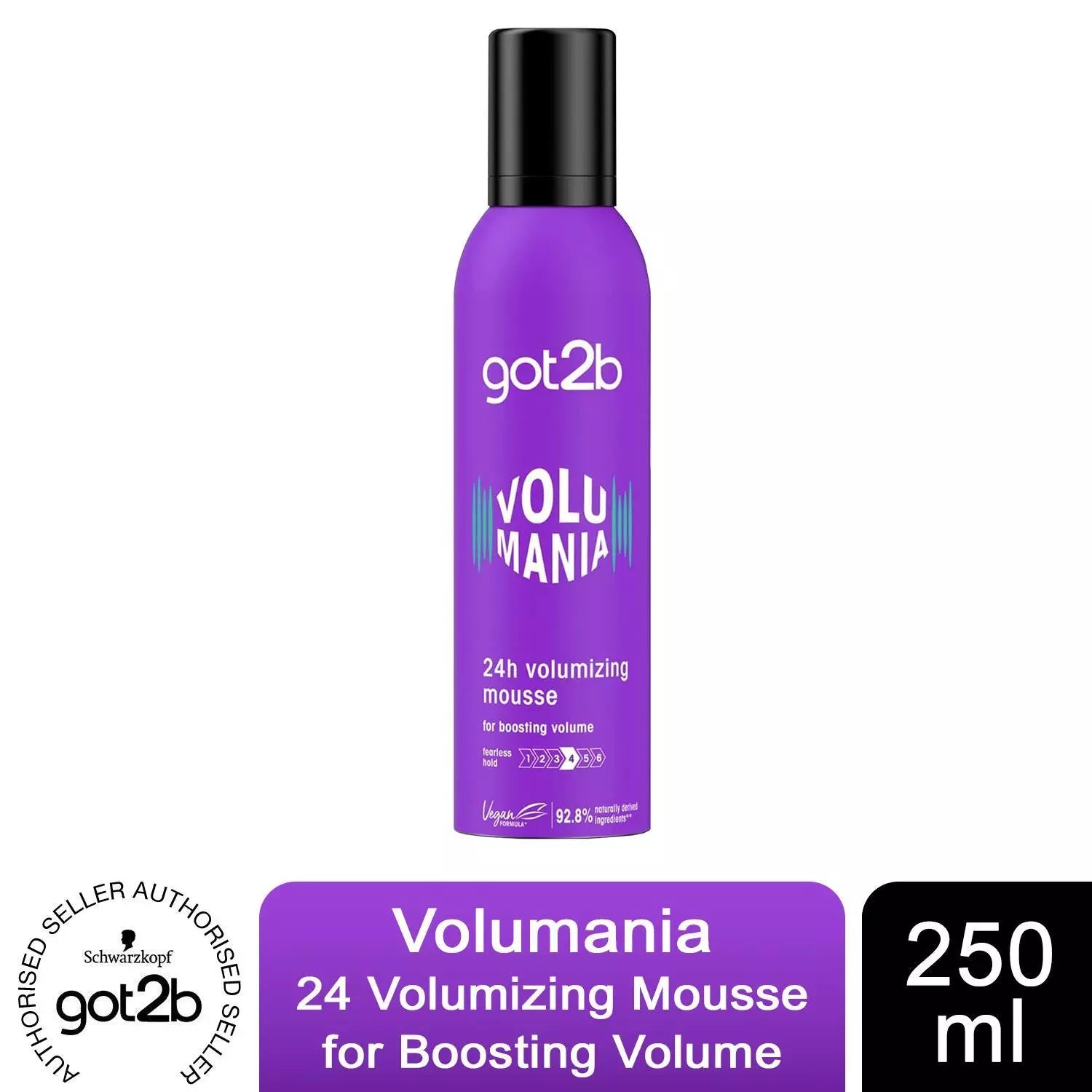 Schwarzkopf got2b Volumaniac Mousse 24H Volumising Mousse - 250ml