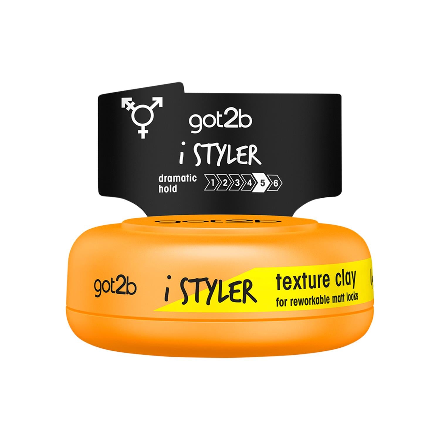 Schwarzkopf got2b iStyler Texture Clay for Matte Styles 75ml