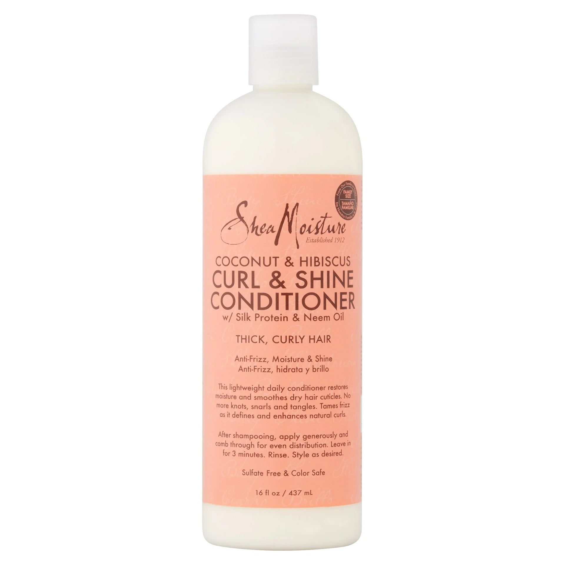 Shea Moisture Coconut And Hibiscus Curl Conditioner 94ml / 437ml / 384ml