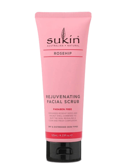 Sukin Australian Natural Skincare Rose Hip Rejuvenating Facial Scrub