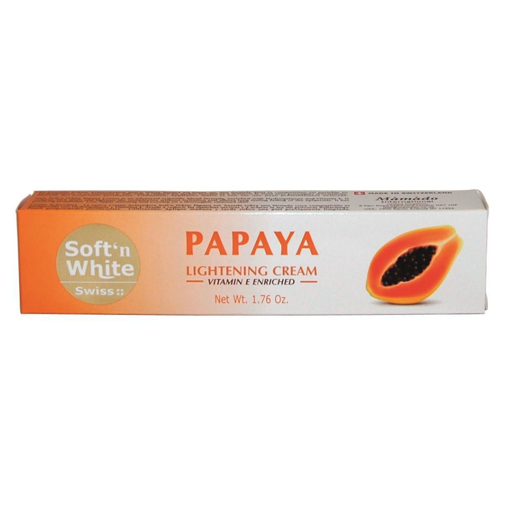 Mamado Swiss Soft N White Papaya Lightening Cream 50g