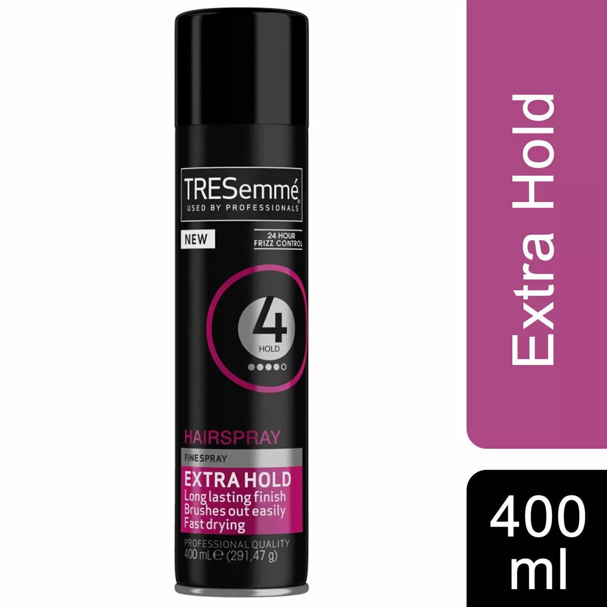 TRESemme 24 Hours Frizz Control Extra Hold 4 Hairspray 250ml / 400ml