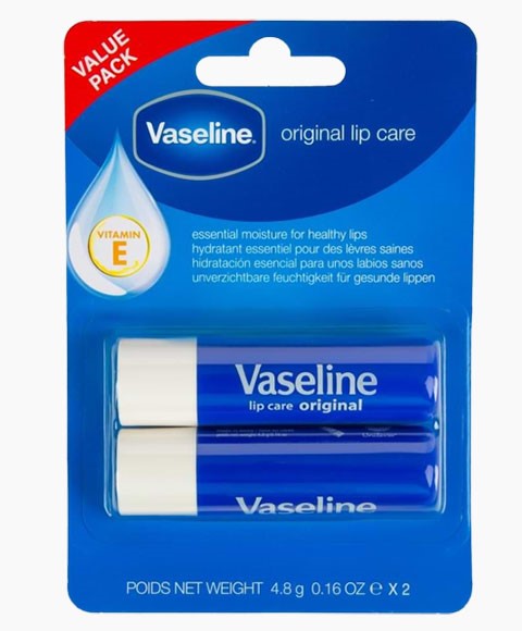 Vaseline  Original Lip Care Value Pack