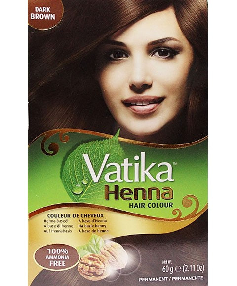 Dabur Henna Permanent Hair Color Dark Brown