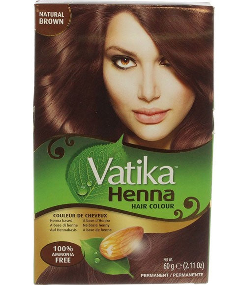 Dabur Henna Permanent Hair Color Natural Brown