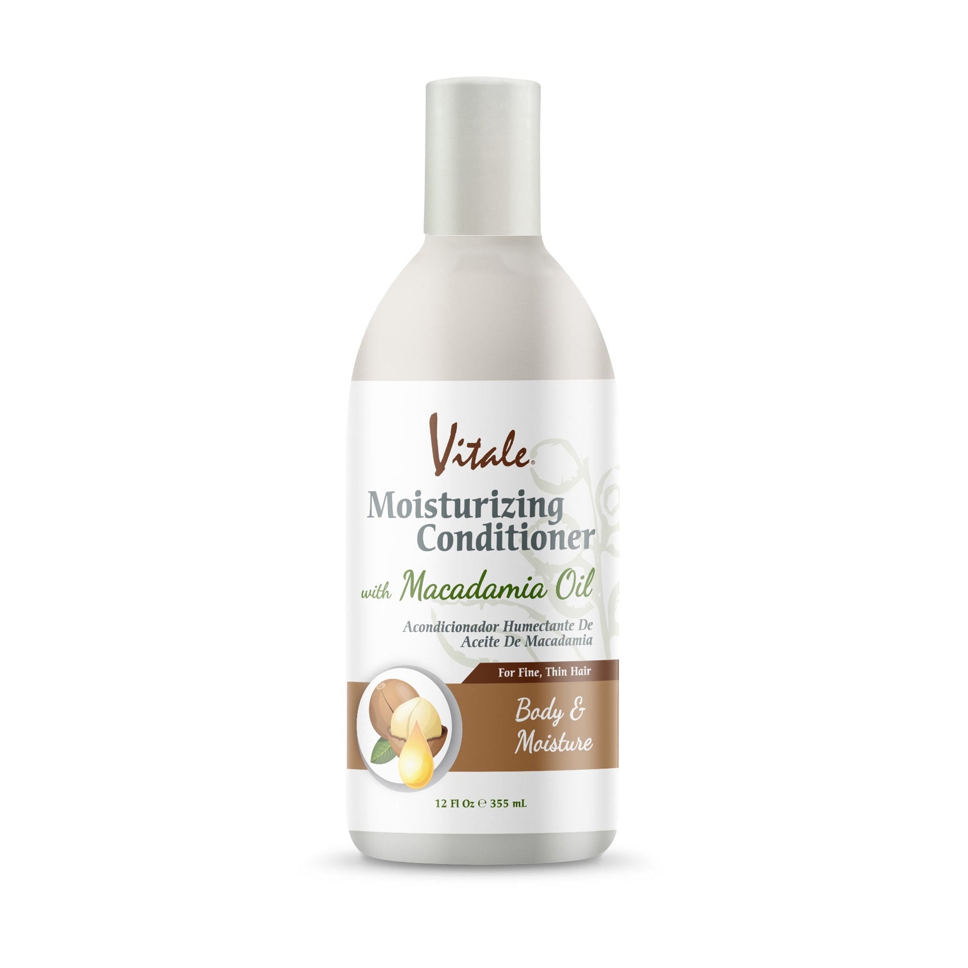 Vitale Moisturizing Conditioner With Macadamia Oil 355ml