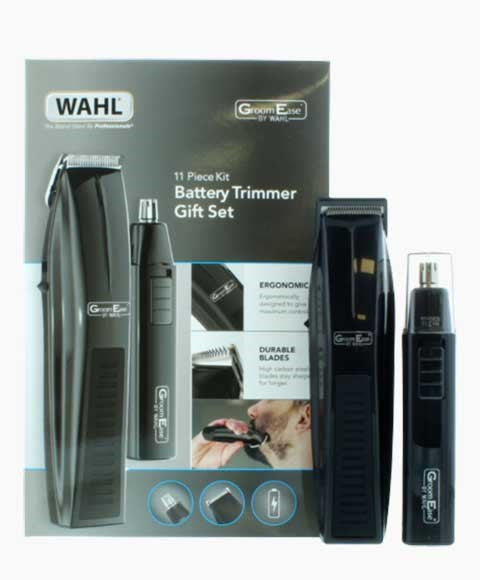 Wahl Groom Ease Battery Trimmer Gift Set