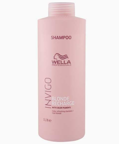 Wella Invigo Blonde Recharge Color Refreshing Shampoo