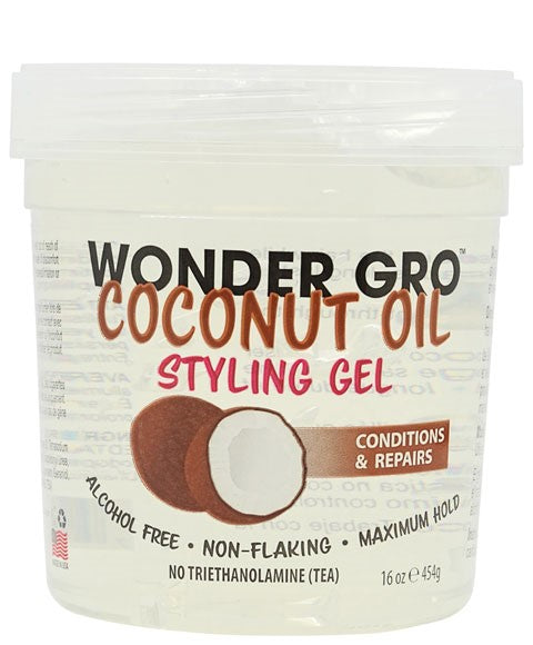 Wonder Gro  Coconut Oil Styling Gel