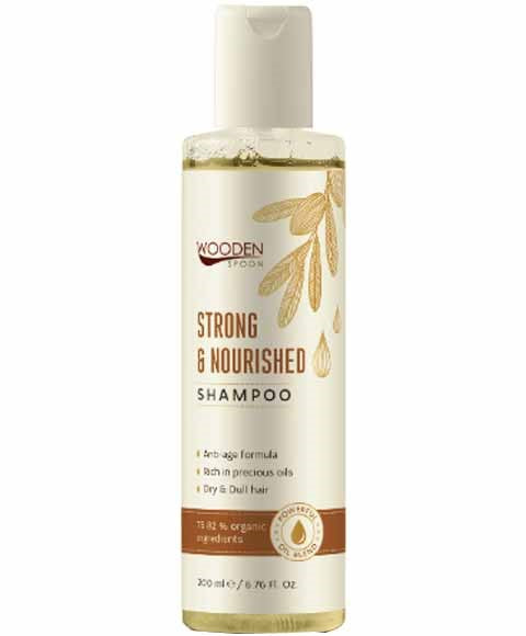 Wooden Spoon Strong And Nourished Shampoo