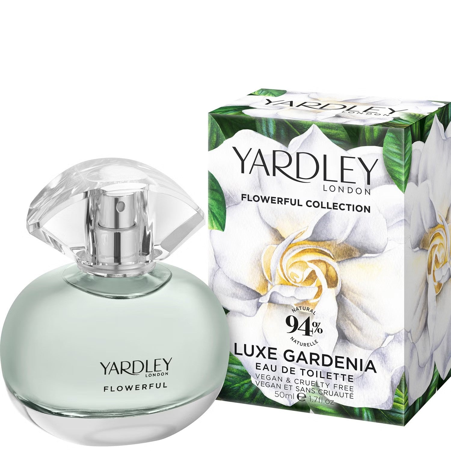 Yardley Flowerful Collection Luxe Gardenia Eau De Toilette 50ml