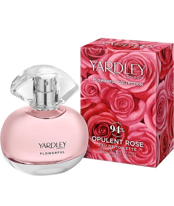 Yardley  Flowerful Collection Opulent Rose Eau De Toilette