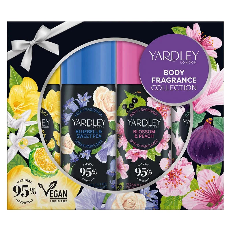 Yardley Contemporary Body Fragrance Collection Gift Set