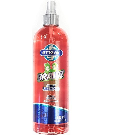 M And M Cosmetics Stylin Braidz Spray Shampoo With Tea Tree Oil And Chamomile