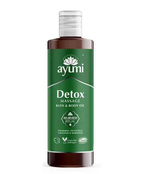 Ayumi Naturals Detox Massage And Bath Oil