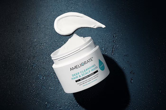 AMELIORATE Deep Cleansing Hair & Scalp Mask with Omega Therapy 225ml