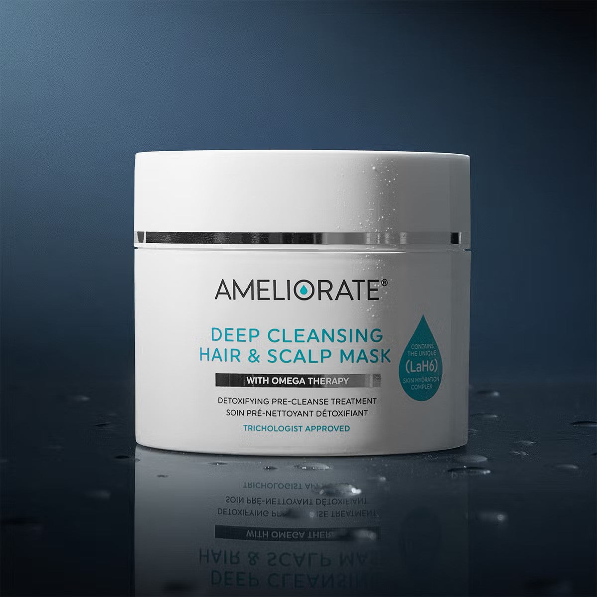 AMELIORATE Deep Cleansing Hair & Scalp Mask with Omega Therapy 225ml