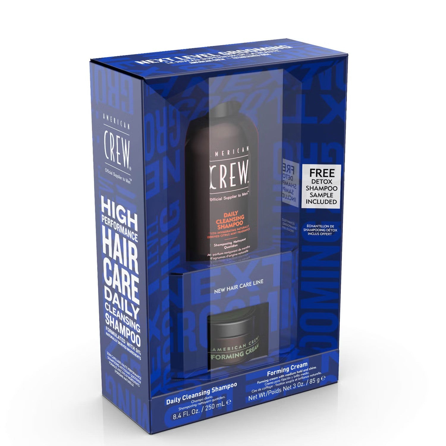 American Crew Next Level Grooming Shampoo And Forming Cream Duo Gift Set