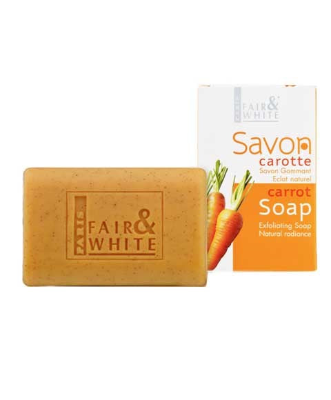 Fair And White Original Carrot Exfoliating Soap 