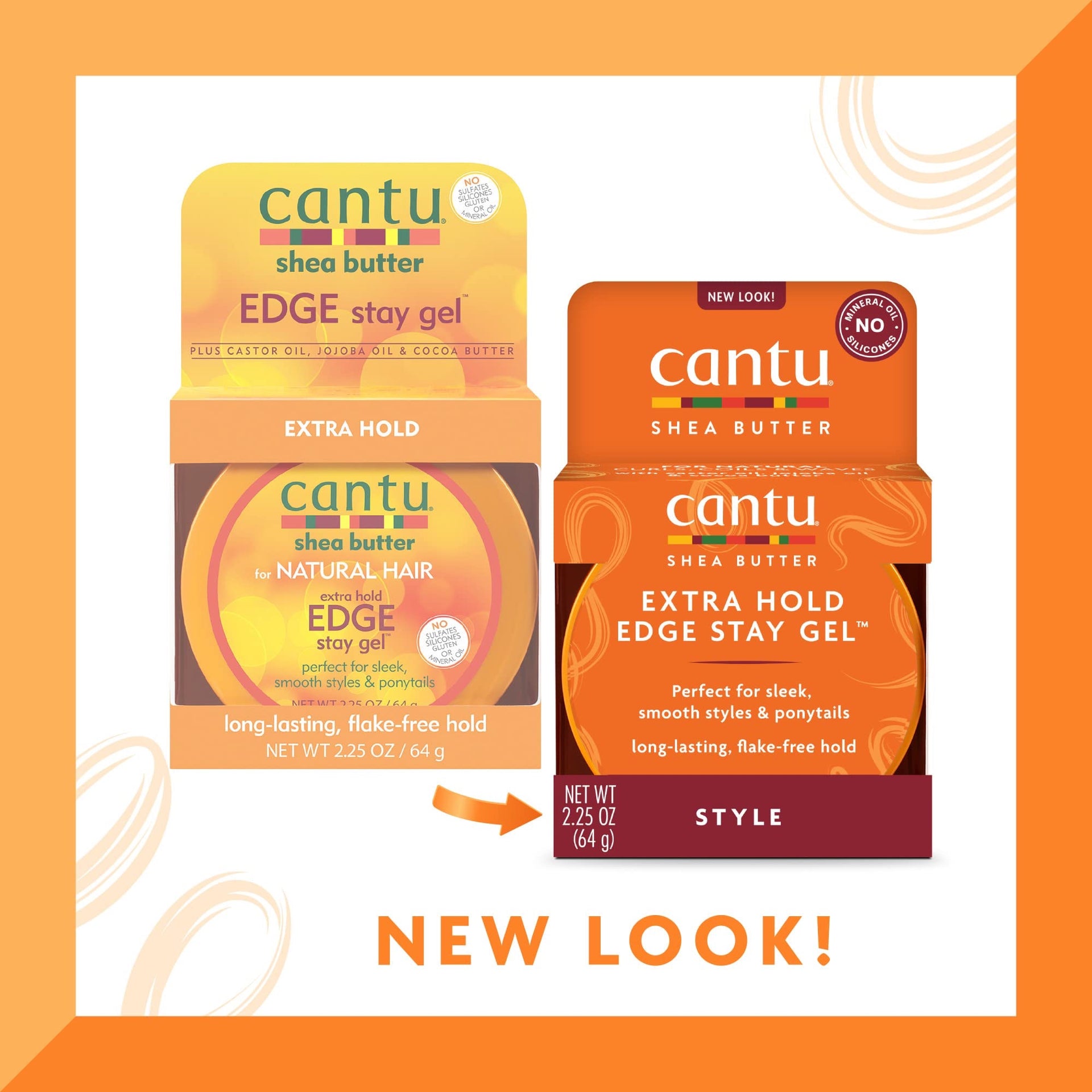 Cantu Extra Hold Edge Stay Gel 14g / 127g