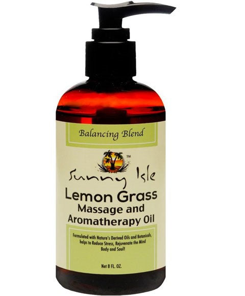 Sunny Isle Lemon Grass Massage And Aromatherapy Oil