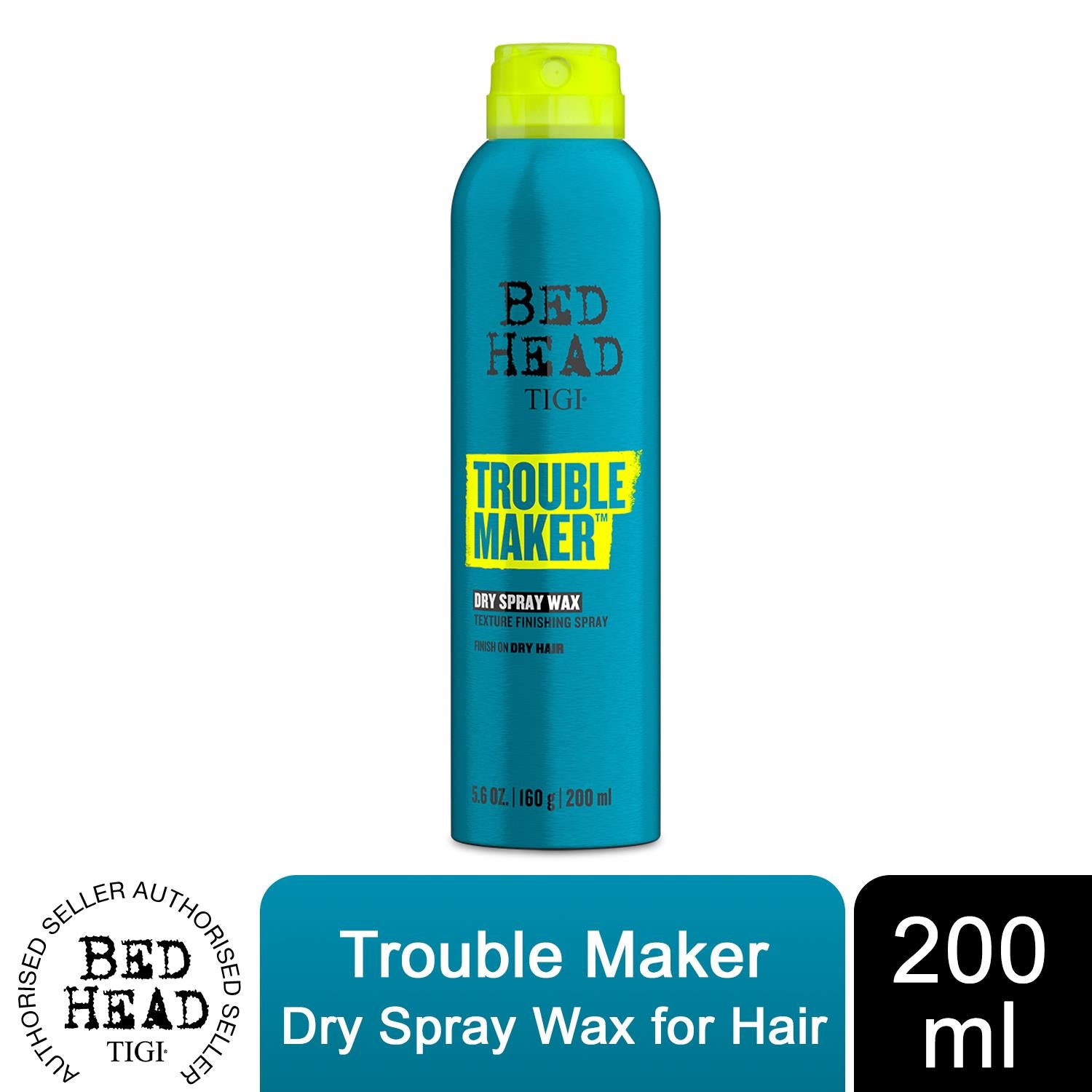 Bed Head by TIGI Trouble Maker Dry Spray Wax Texture Finishing Spray 200 ml