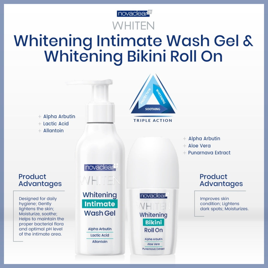 Novaclear Whiten Intimate Wash Gel 200ml