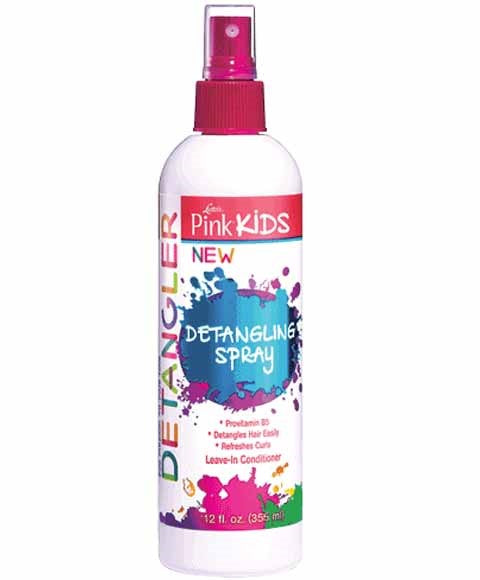 Lusters Products Pink Kids Detangling Spray