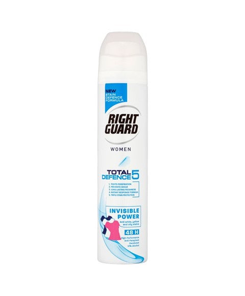 Schwarzkopf Right Guard Women Total Defence 5 Invisible Antiperspirant