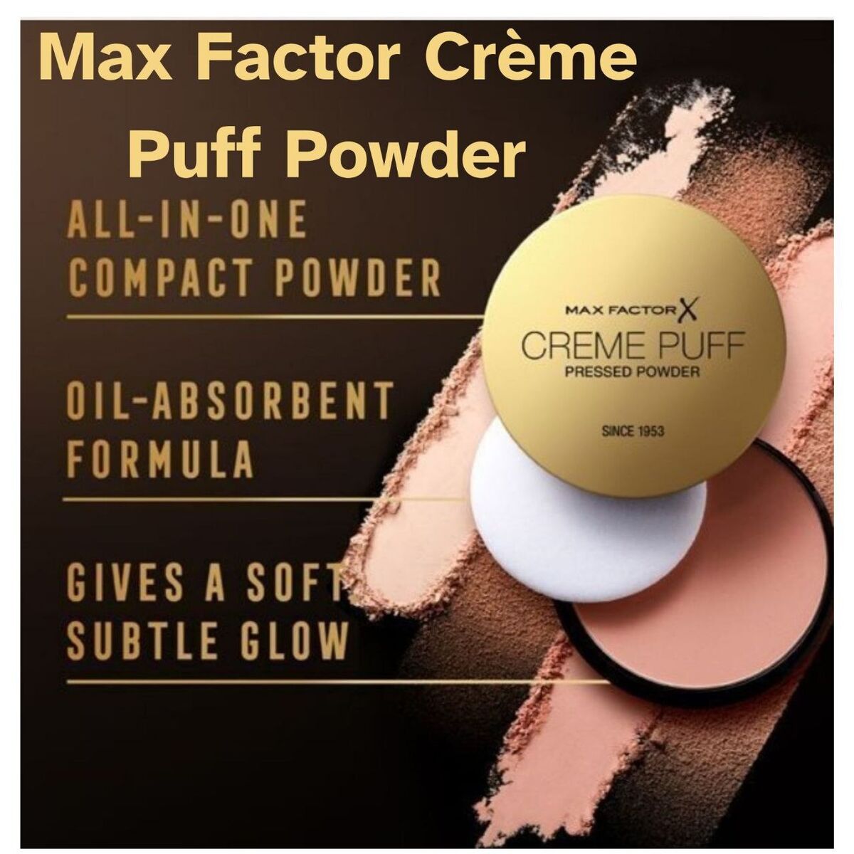 Max Factor Creme Puff Pressed Powder Compact 14g