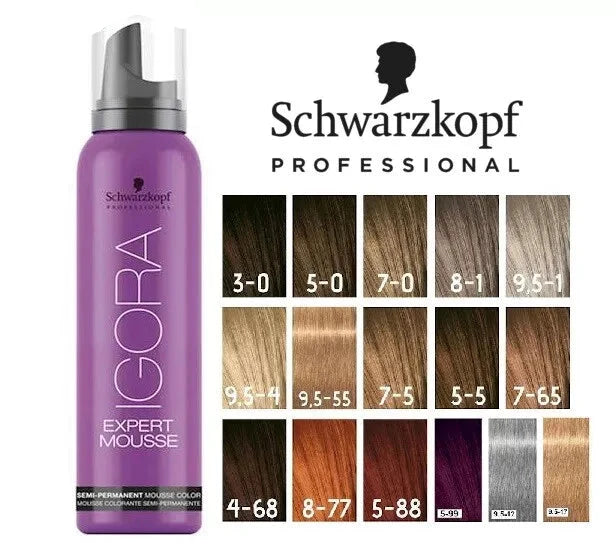 Schwarzkopf Igora Expert Mousse Semi Permanent Mousse 100ml