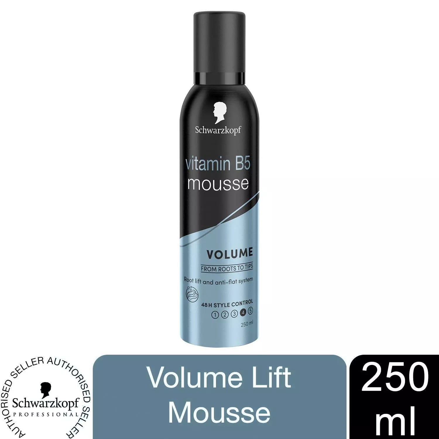 Schwarzkopf Volume Lift 48H Extra Strong Hold Mousse, 250ml