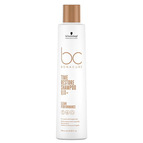 Schwarzkopf Bonacure Time Restore Shampoo Q10+, 250ml/ 1L