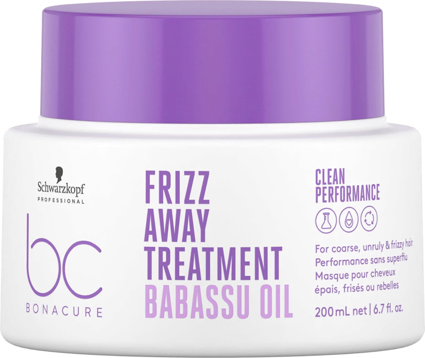 Schwarzkopf Bonacure Frizz Away Babassu Oil Treatment 200ml/500ml