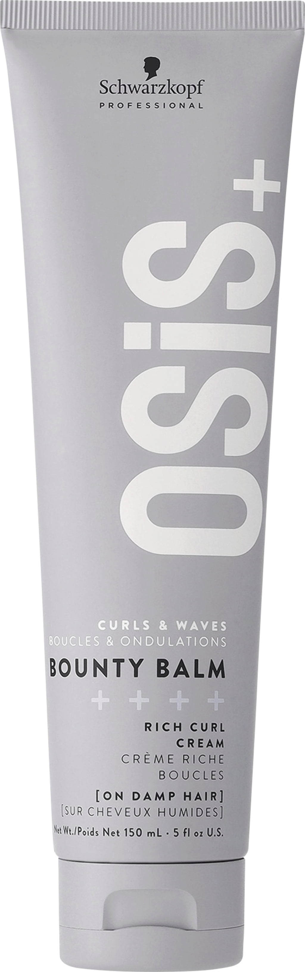 Schwarzkopf Osis Plus Bounty Balm Frizz Reducing Curl Cream 150ml - Curls & Waves