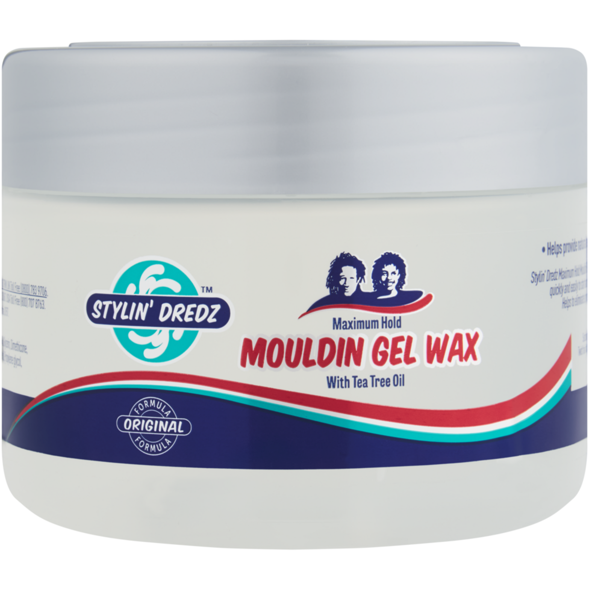 Stylin Maximum Hold Moulding Gel Wax With Tea Tree Oil 250ml / 1L