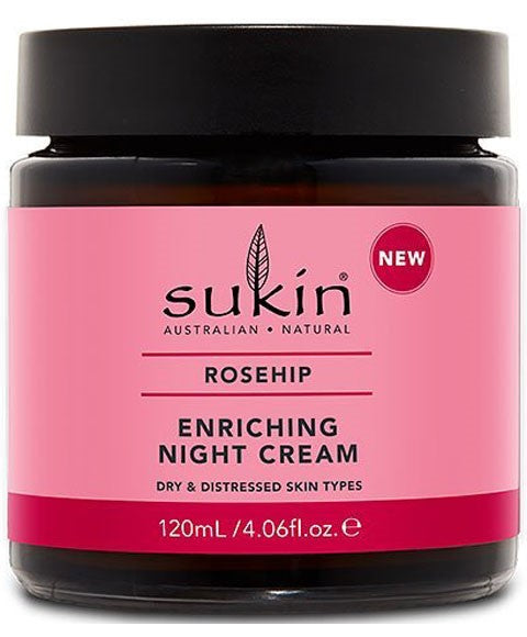 sukin Australian Natural Skincare Rose Hip Enriching Night Cream