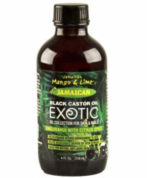 Professional Products Unlimited Jamaican Black Castor Oil Exotic Ungurahui With Citrus Spice