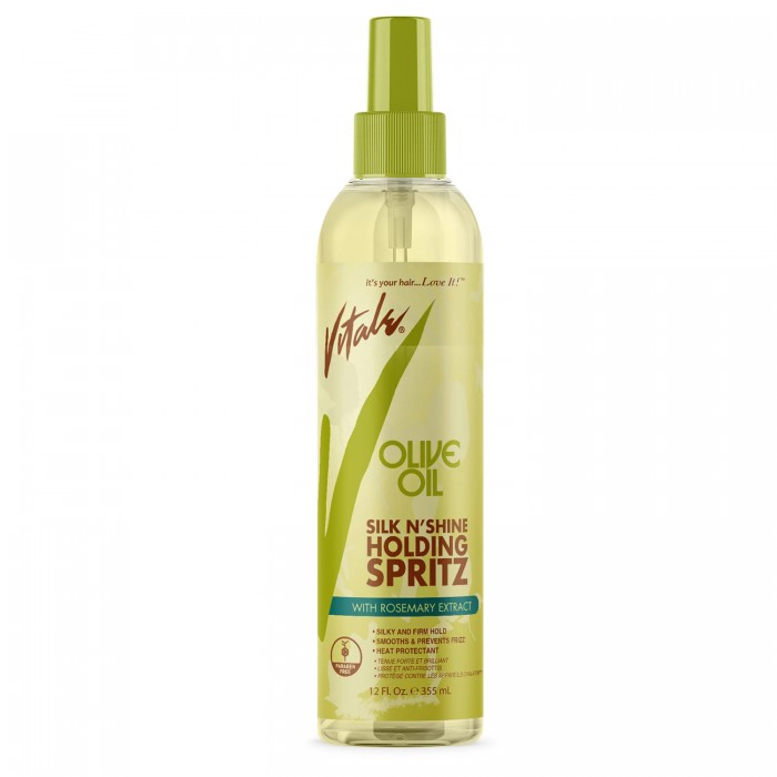 Vitale Olive Oil Silk N Shine Holding Spritz 355ml