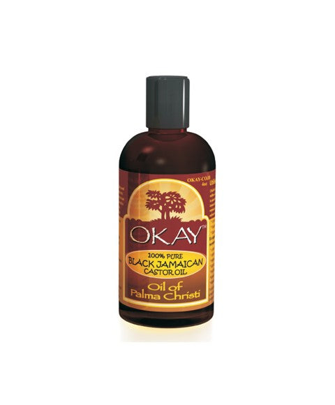 XBI OKAY 100 Percent Pure Black Jamaican Castor Oil