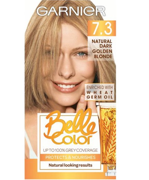 Garnier Belle Color Creme Permanent 7.3 Natural Dark Golden Blonde