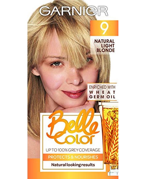 Garnier Belle Color Creme Permanent 9 Natural Light Ash Blonde