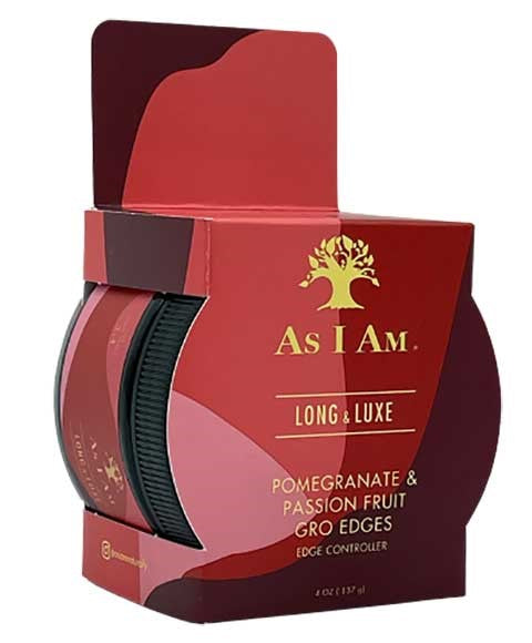 as I am Long And Luxe Pomegranate Passion Fruit Gro Edges Controller