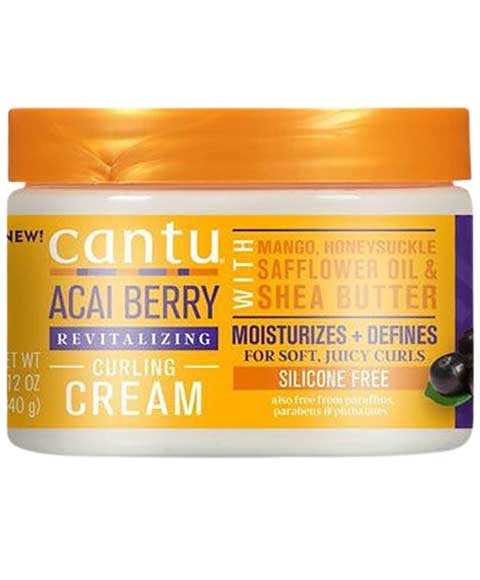 cantu hair products Acai Berry Shea Butter Revitalizing Curling Cream