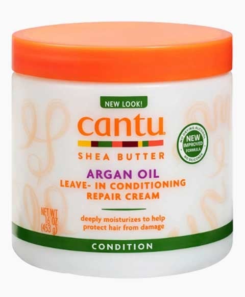 cantu hair products Cantu Argan Oil Leave In Conditioning Repair Cream