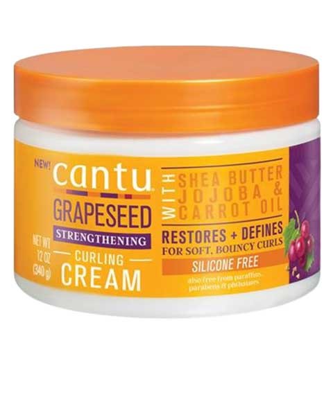 cantu hair products Grapeseed Strengthening Curling Cream