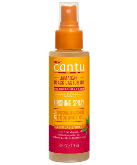 cantu hair products Jamaican Black Castor Oil Finishing Spray