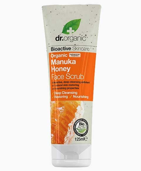 Dr Organic Bioactive Skincare Organic Manuka Honey Face Scrub