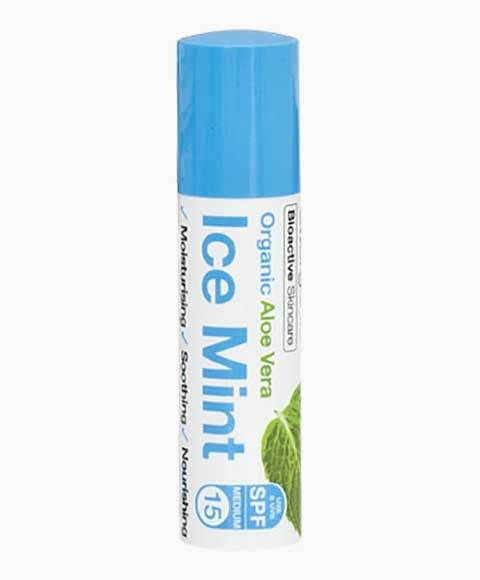 Dr Organic Bioactive Skincare Organic Aloe Vera Ice Mint Lip Balm