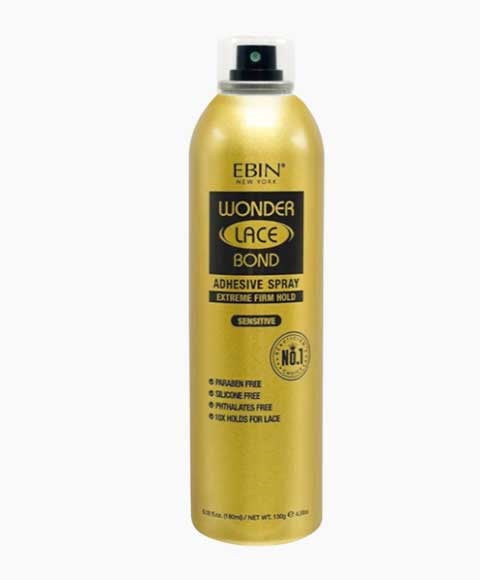 EBIN New York Wonder Lace Bond Extreme Firm Hold Adhesive Spray Sensitive